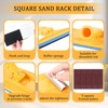 Pole Sander for Drywall, 31-74-inch Manual Hand Drywall Sander with