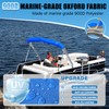 3Bow Bimini Top Storage Boot Cover with Light Hole Bimini