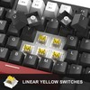 MageGee 75% Mechanical Gaming Keyboard, Compact Blue Backlit Wired Gaming