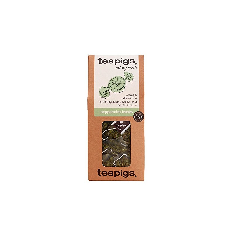 Tea Pigs Peppermint Leaves Teabags
