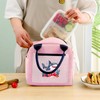 BJDAMAI Shark Bento Bag, Thermal Insulated Cooler Lunch Bento Tote