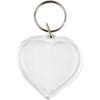 Key rings, size 40x40 mm, Heart, 25pcs