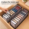 11-Grid Drawer Organizer for Underwear & Socks – 2 Pack