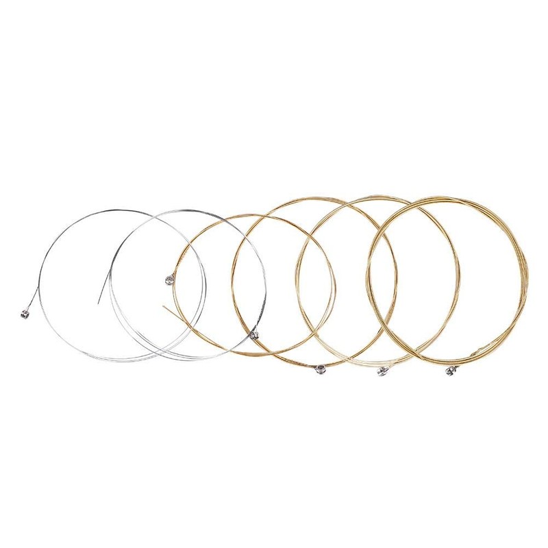 Guitar Strings Set, 6 Strings, Acoustic Guitar Strings Stainless Steel,