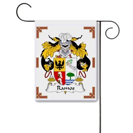 Ramos Coat of Arms/Ramos Family Crest 11 X 15 Garden Flag – Made in the U.S.A.