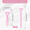Lotion Applicator, Folding Handle with 3 Reusable Foam Rollers, Washable