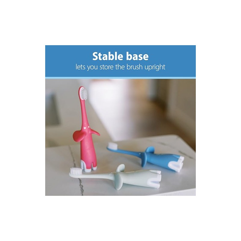 Dr. Brown's cepillo para polvo de dientes de entrenamiento de
