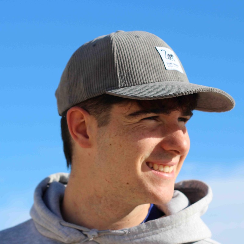 Surf Monkey Classic Hat - Dad Cap Made of Corduroy