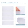 Mipcase 4 Sheets Anti Cat Scratch Sticker Pet Cat Plastic