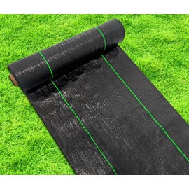 Groweco Weed Barrier Landscape Fabric Heavy Duty,3.2 OZ Premium Garden Ground Cover,1.4 ft X 50 ft Heavy Duty Weed Mat Fabric,Durable Weed Barrier Fabric for Yard, Vegetable Gardens, Flower Beds