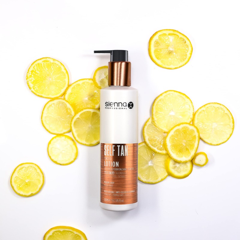 Sienna X Self Tan Tinted Lotion 200ml. Natural Streak Free