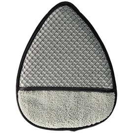 Carrand 40313 2-in-1 Microfiber Wheel Detailer Wash Mitt , Grey