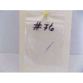 Unbranded 2) #76  .0200 DIA. DRILL BIT UNBRANDED PO   NIB