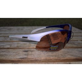 Maxx HD Sunglasses Domain white blue shatterproof golf high definition TR90 LT