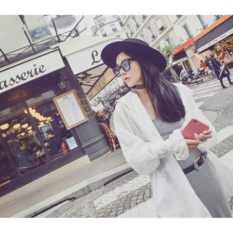 Classic Unisex Wool Blend Wide Brim Felt Fedora Hat Panama