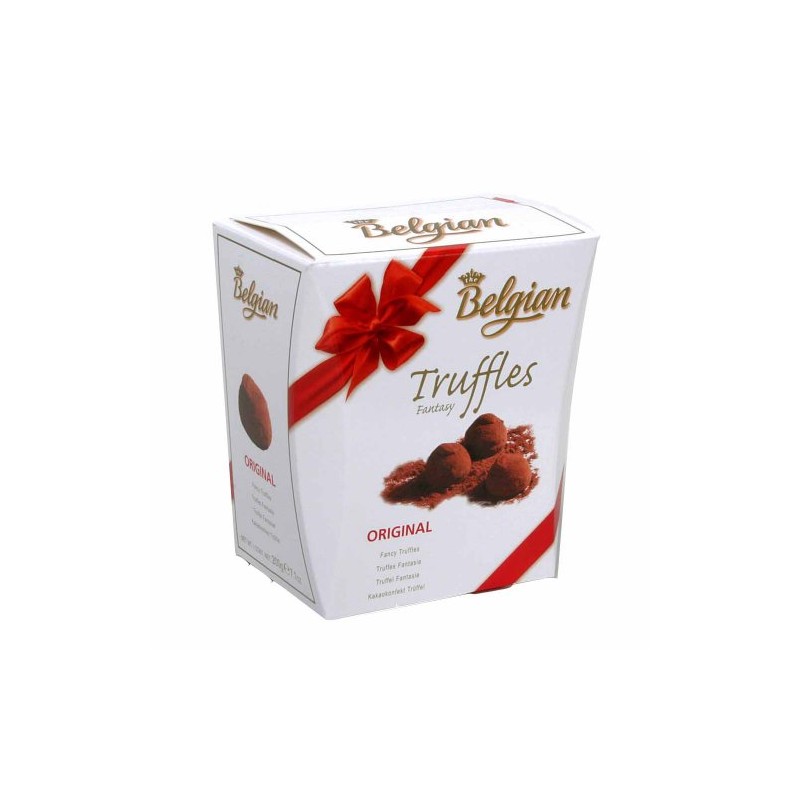The Belgian Chocolate Group, Original Fancy Truffles, 7.0-Ounce Boxes (Pack