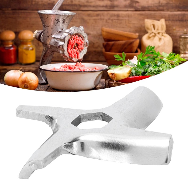 Stainless Steel Meat Grinder Tool Replacement Chopper Disc for Electric