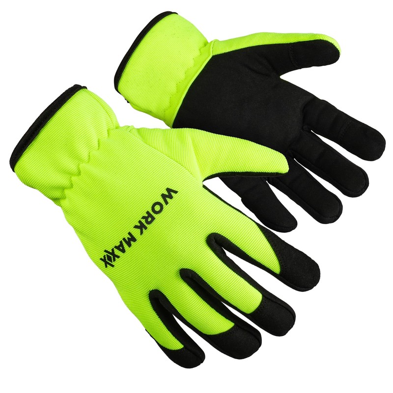 WORK MAXX Thorn-Proof Gardening Gloves – Heavy-Duty Protection for Roses,