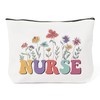 LSVGSAK Nurse Makeup Bag Nurse Gifts for Women Nursing Cosmetic