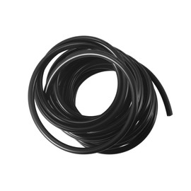 Partuto 0.31''x236'' 8mm x 6m Tubing Carburetor Fuel Vent Line Universal Gas Line Petrol Hose Tube for ATV Dirt Bike Go Kart Moped Pocket Bike Black Replacement