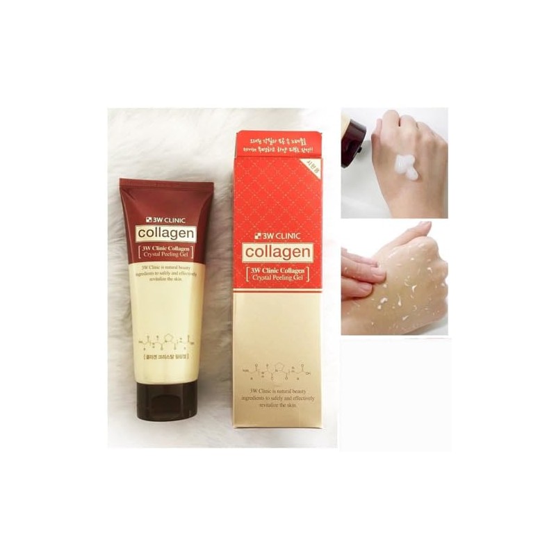 3W CLINIC Collagen Crystal Peeling Gel 180ml / 6.08oz
