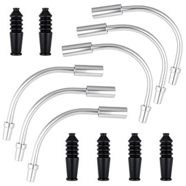 Giantree 12 Bicycle V Brake Noodle Cable, 90° and 110° Bicycle Bend Guide Tube Bicycle Cable Guide for Bicycle Brake Cable