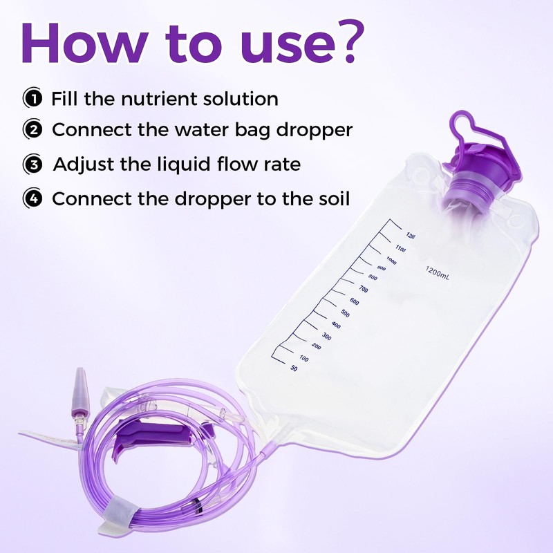 2Pcs Plant Drip Bag, Water Drip Bags, Automatic Plant Watering