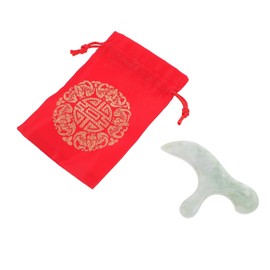 TOVINANNA 1pc Jade Massage Stick Foot Acupoint Pen for Relaxing Foot Therapy Portable Scraping Tool for Home and Travel Use Lightweight Design for Muscle Relief