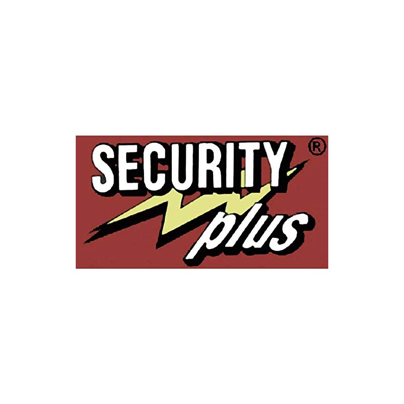 Security Plus 12024701 Cable Loop for Padlock Black
