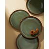 Pokini Stoneware Dinnerware Sets, Ceramic Plates and Bowls Set, Microwave