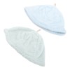 2pcs Sauna Cap Coral Fleece Highly Absorbent Elastic Men Women