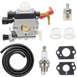 FitBest Carburetor Tune-Up Kit for Stihl HS81/HS86 Hedge Trimmers – Replaces ZAMA C1Q-S225 (4237 120 0606) – Includes Primer Bulbs, Spark Plug, Fuel Filter & Gaskets