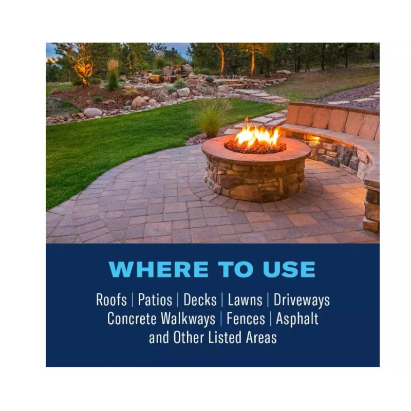 BioAdvanced 704710B Moss and Algae Killer Ready-To-Spray