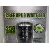 GlowMax 250 Lumens LED 2D Flashlight. Cree XPE 3 Watt