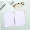 Operitacx Coil Notebook Things to Do Notepad Notebooks Notebook with