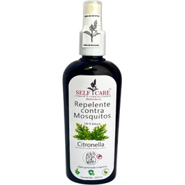 Self Care Repelente contra Mosquitos de Citronella, 100% Natural, sin DEET, no grasoso, apto para toda la familia, 250 ml