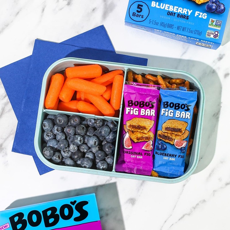 Bobo’s Original Fig Bars 30 Count, Vegan, Gluten Free