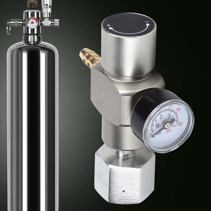 2 in 1 Mini CO2 Gas Regulator Pressure Gauge Pressure