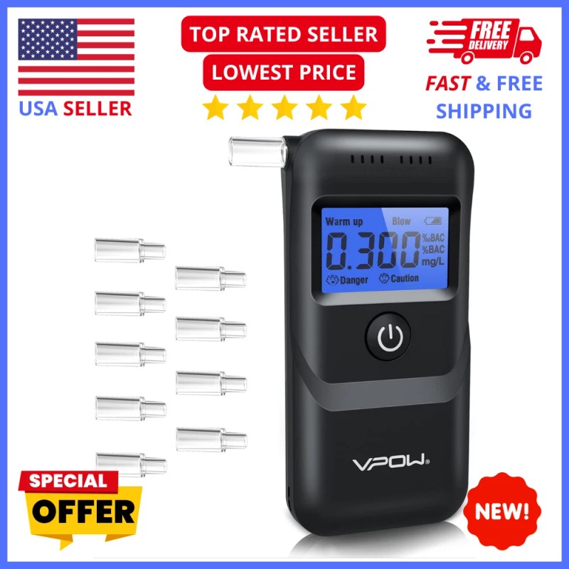 Accurate Alcohol Testing: Professional-G<wbr/>rade Breathalyzer for Personal Use