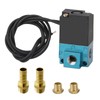 3-Port Mac Solenoid Valve, DC 12V Electronic Boost Control Solenoid