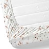 LINENWALAS 100% Cotton Percale Double Size Fitted Sheet Only, Printed