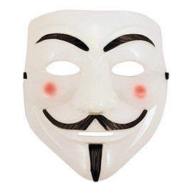 WMA Anonymous V For Vendetta Guy Fawkes Fancy Dress Hallowee Face Mask