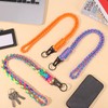 Vyuwast 3Pcs Paracord Lanyard Heavy Duty Lanyards for Neck Adjustable
