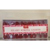 Nantucket 20 Count Heart Shaped Valentine's Day String Lights For