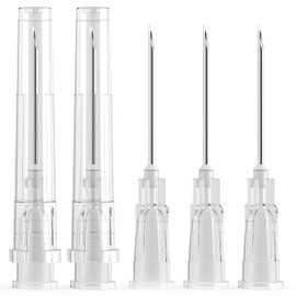 Alimoden 100 Pack 16Ga 1.5 Inch Needle 38mm with Cap for Lab and Industrial AccessoriesIndividually Packed