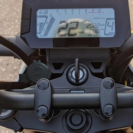 FENGYEMOTO Compatible with Honda GROM 125 MSX125 （2021-UP） Plug & Play Wiring Harness Connector Accessory Kit + Mount Bracket