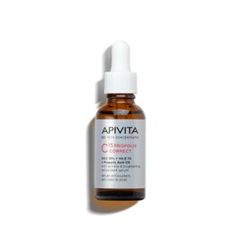 APIVITA Bee Tech Sérum C15 Propolis Correct – Sérum Antiedad con 15% Vitamina C + 1% Vitamina E + Propóleo Patentado AoX-CR - Luminosidad, Antioxidante y Reducción de Manchas - 93% Origen Natural