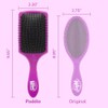Wet Brush Paddle Detangler, Purple