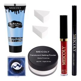 Kit De Maquillaje De Sally Disfraz Profesional De Novia Cadá