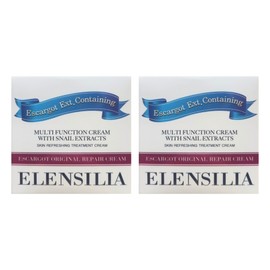 Ellencilla Escargot Original Repair Snail Cream 50ml x 2 / 엘렌실라 에스카르고 오리지날 리페어 달팽이 크림 50ml 2개